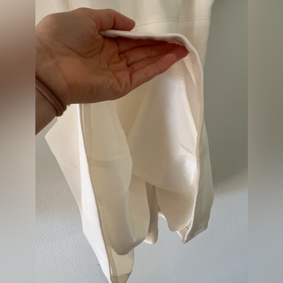 NWT Twinset Simona Barbieri belted dress in cream size S - Picture 11 of 15